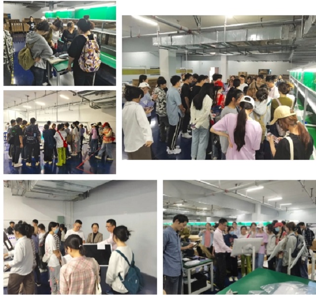 安理大人工智能学院师生参观亚星会员登录科技车间